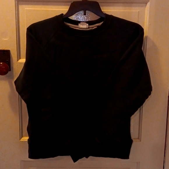 Champion large black crew neck sweatshirt - Picture 1 of 3